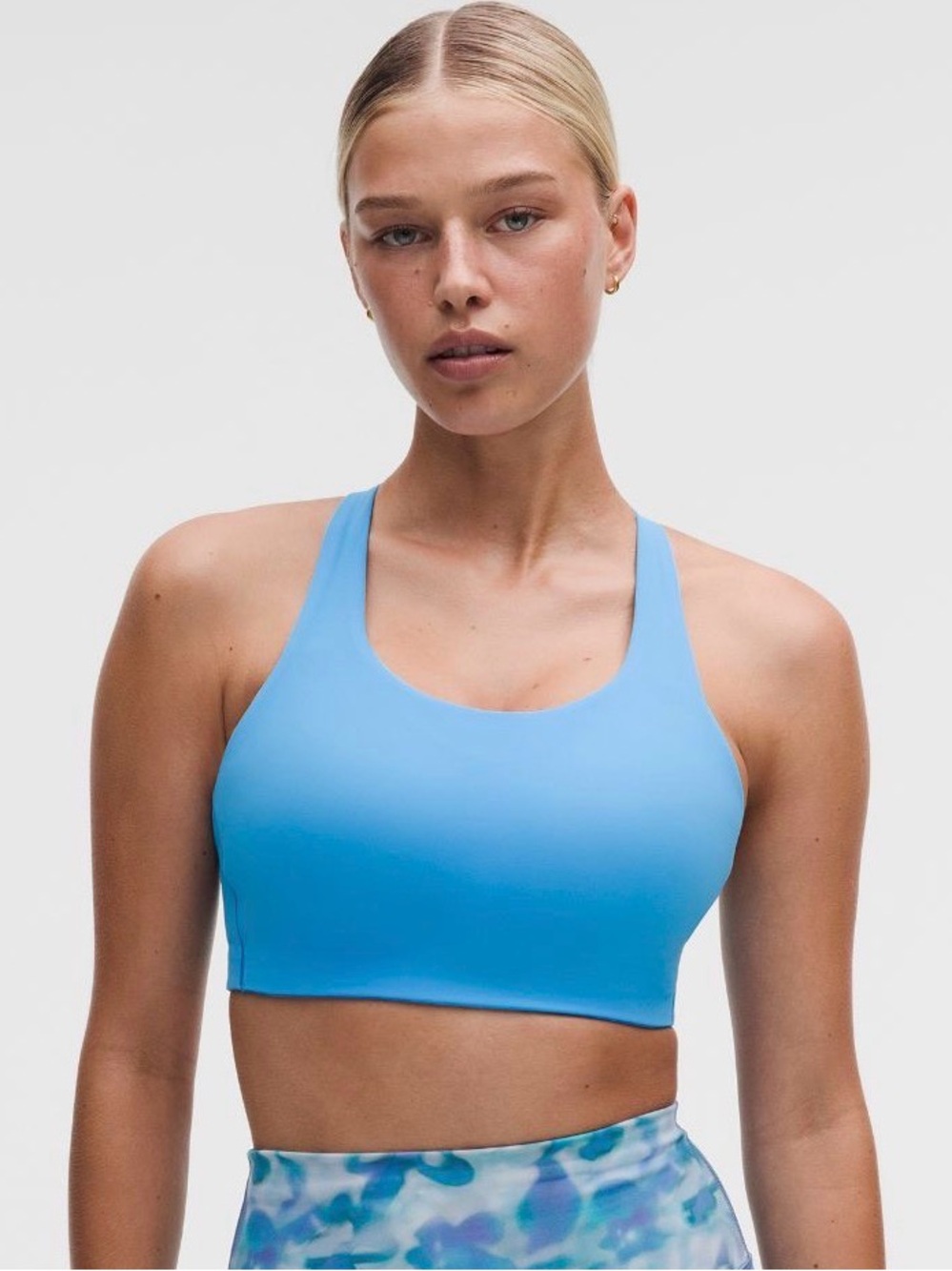 Lululemon Women's Energy High Support Bra - Oasis Blue - Size 36D NWT